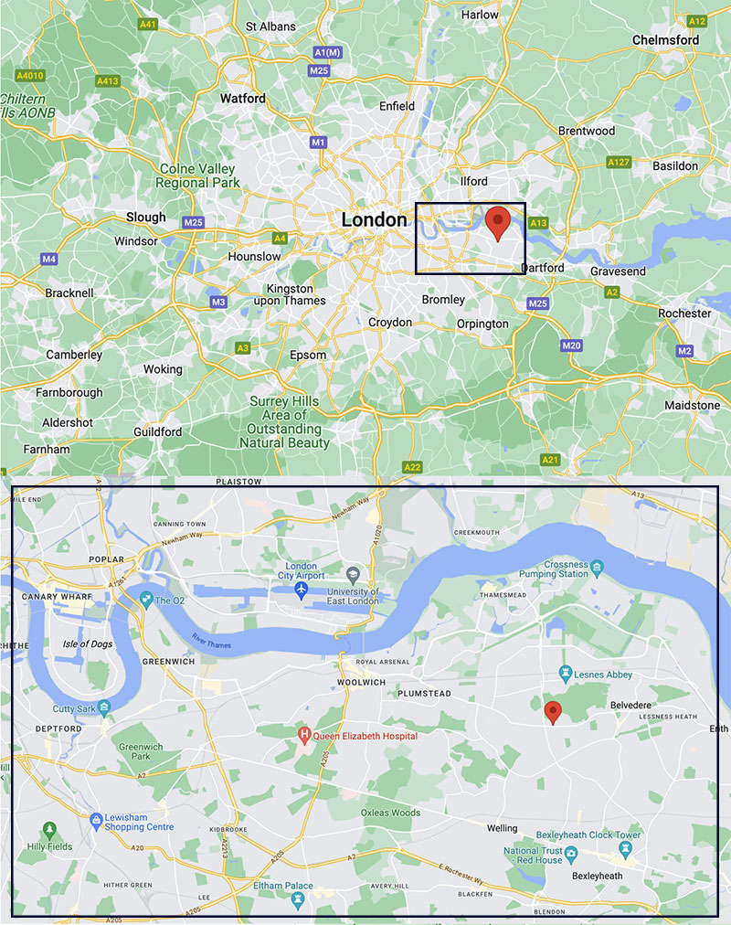Almice Map