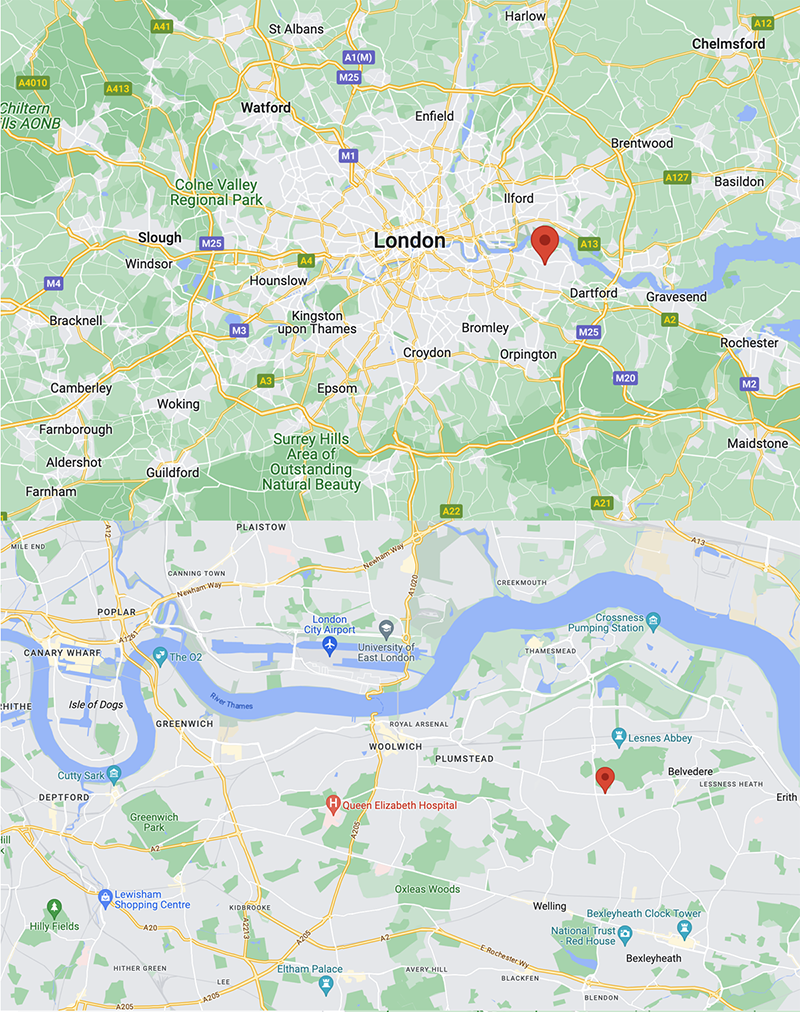 Almice Map